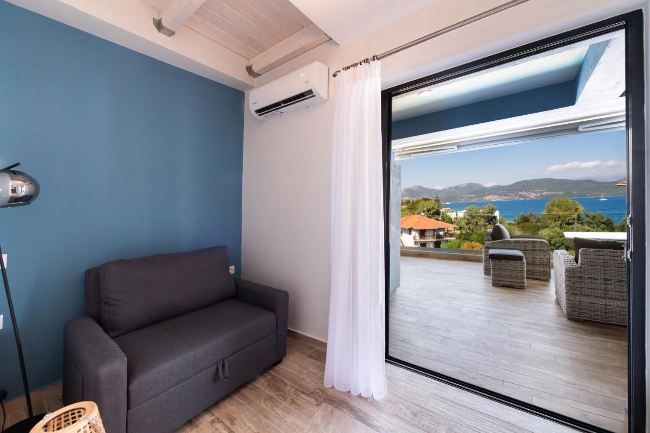Blue House Luxury Apartment Никиана Экстерьер фото