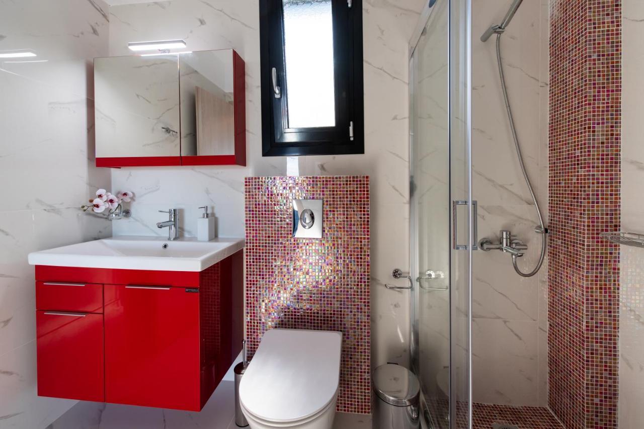 Blue House Luxury Apartment Никиана Экстерьер фото